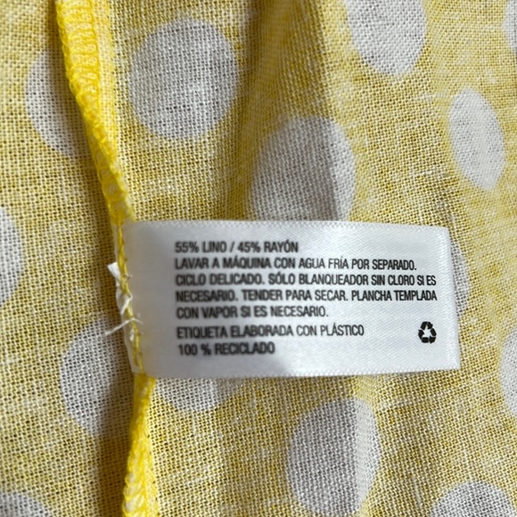 Lisa Marie Fernandez for Target. Beautiful yellow & white polka dot dress - Picture 7 of 7